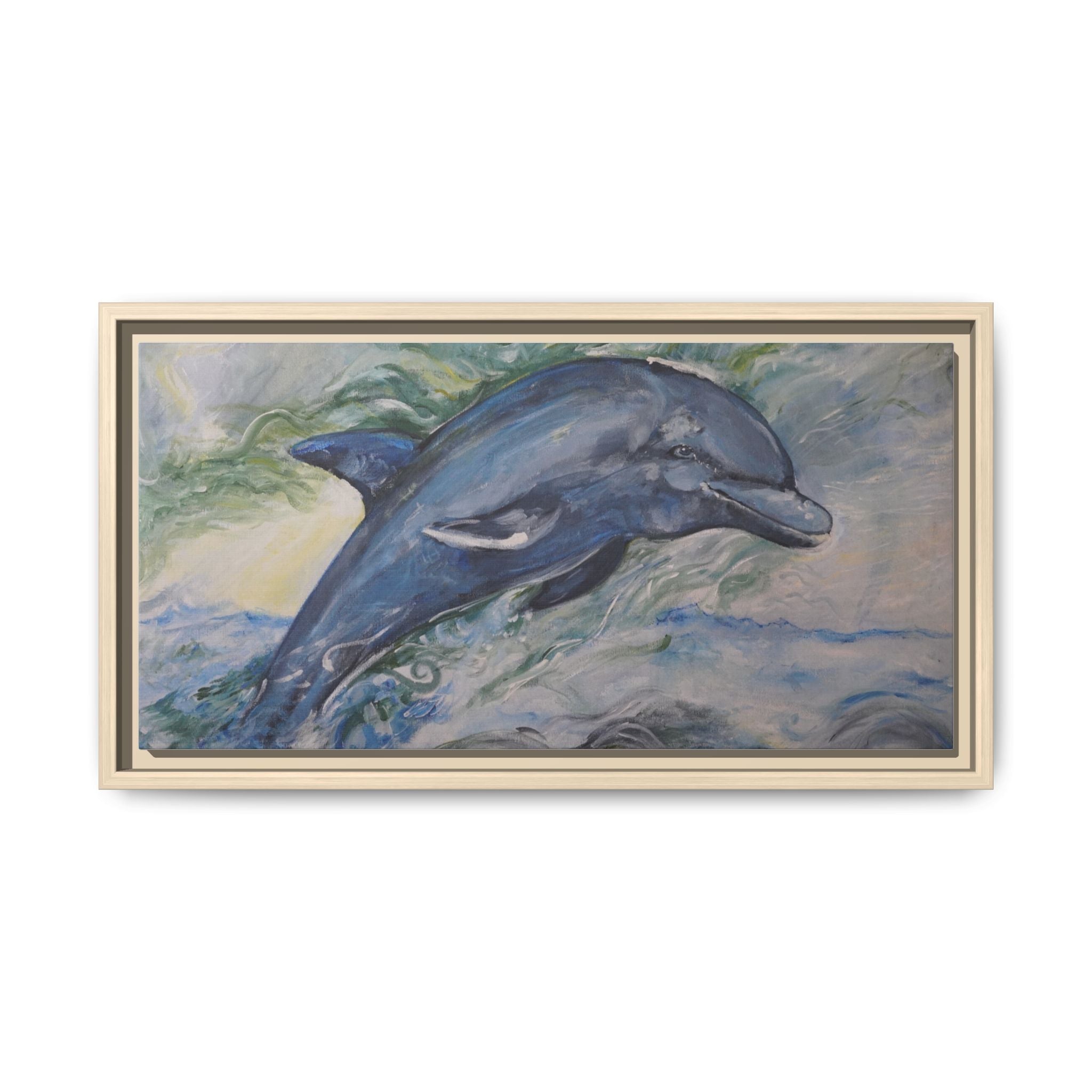 Dolphin of the Sea – Coastal Ocean Fine Art Print