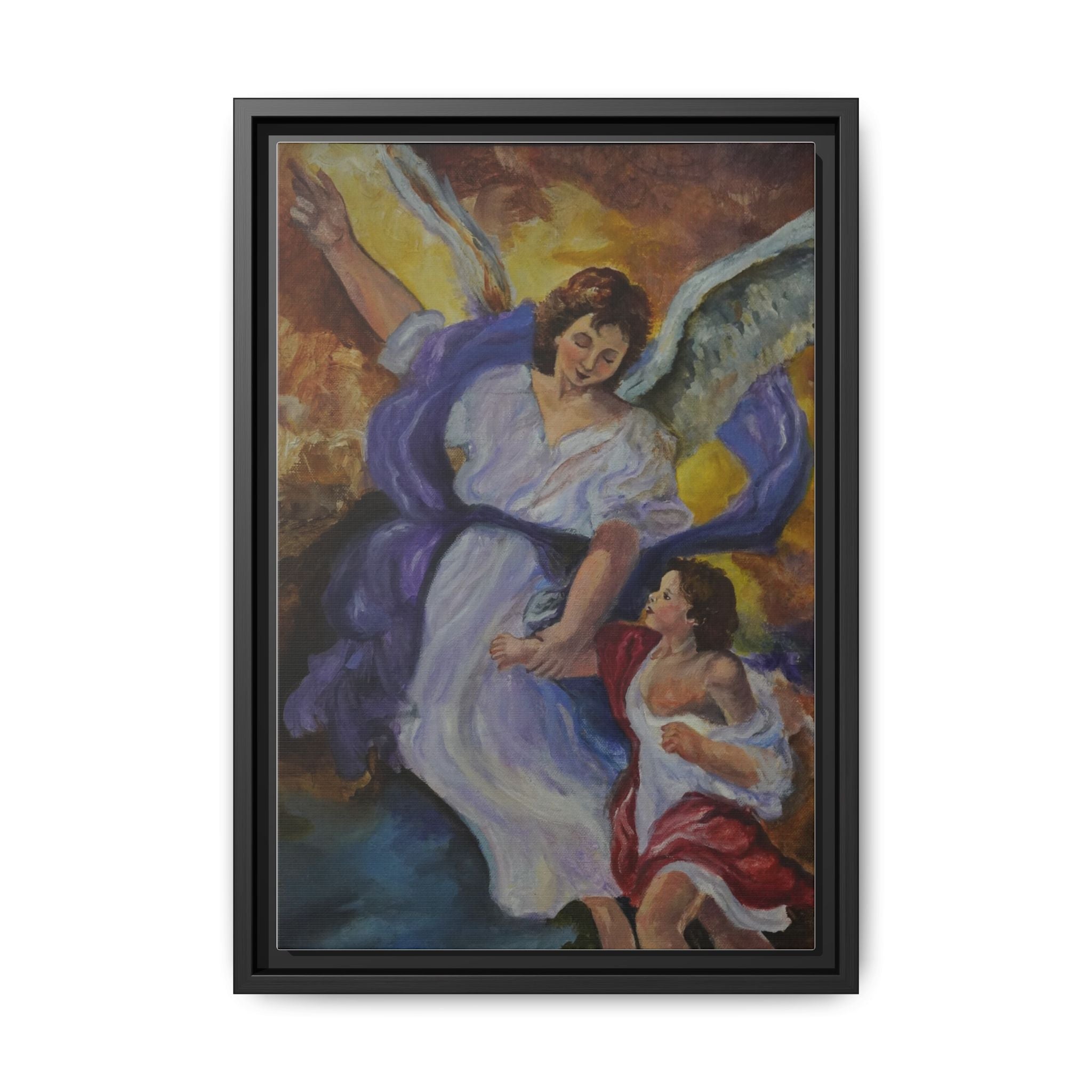 Matte Canvas, Framed (Multi-color)