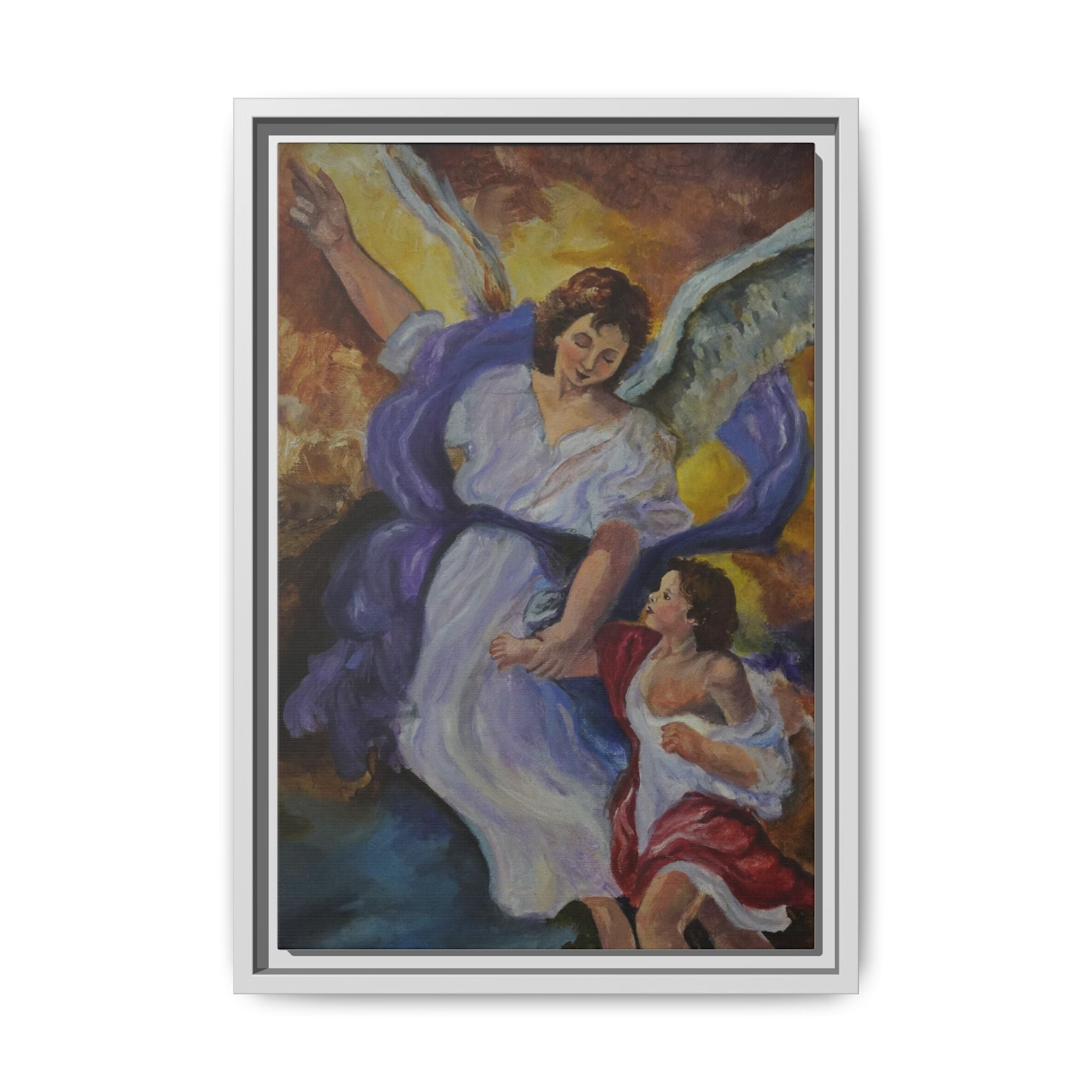 Matte Canvas, Framed (Multi-color)